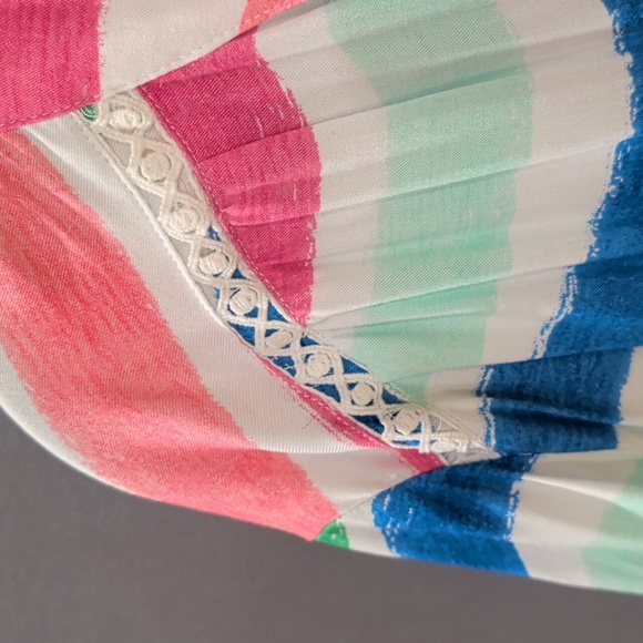 Colorful Striped Dress 2X NWT - Picture 4 of 14